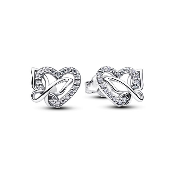 Orecchini Pandora Donna Nature and Celestial in Argento Cubic Zirconia 294476C01 - 294476C01
